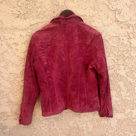 Pink Suede Jacket - Picture 2 of 4